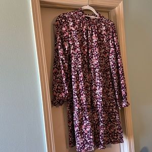 Tiered long sleeved dress